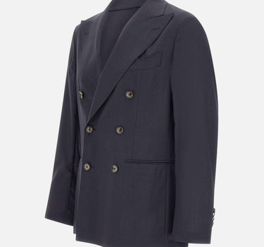 Blazer doppiopetto in lana vergine S10MUG877 30589 MONTECORE 