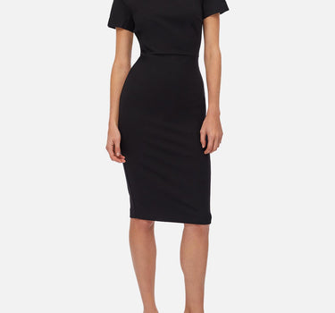 Abito tubino con zip CF5342J1857 22222 LIU-JO 