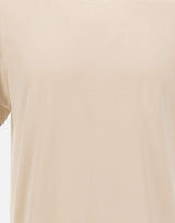 T-shirt in cotone con profili doppiati 60123 73710008 GRAN SASSO 