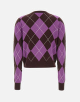 Cardigan Argyle RI5KT007 6006 KAOS 