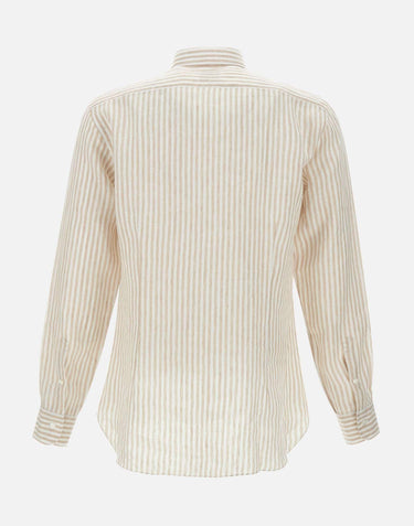 Camicia in  lino LFU02P0147066U 0001 BARBA 