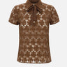 Polo in pizzo floreale 2616941011600 002 MAX MARA STUDIO 