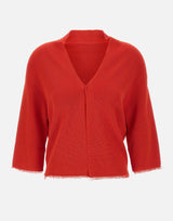 Cardigan con frange 151004 085 KANGRA 
