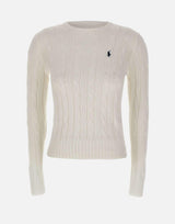 Maglia a girocollo in cotone a trecce 211971869 007 POLO RALPH LAUREN 