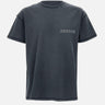 T-shirt "Inside out beauty" in cotone P101JBLI225 BLACK PURPLE BRAND 