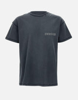 T-shirt "Inside out beauty" in cotone P101JBLI225 BLACK PURPLE BRAND 