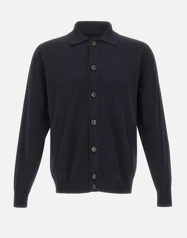 Cardigan con collo polo BP3MLT CR12R990 FILIPPO DE LAURENTIIS 