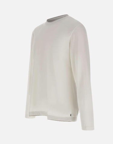 Maglia con profili a contrasto M75TSHL02 TES0M2370113 ELEVENTY 