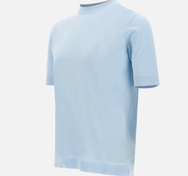 T-shirt in crepe di cotone TS0MC CR14R800 FILIPPO DE LAURENTIIS 
