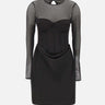 "Satin corset mini dress" 115252 100 ROTATE BIRGER CHRISTENSEN 