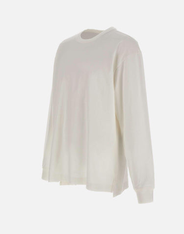 Maglia "Textured lee" P204 TJCM724OFFWHITE PURPLE BRAND 