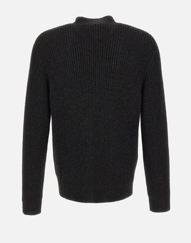 Cardigan in viscosa con lurex EM004122 AF20938OC003 EMPORIO ARMANI 
