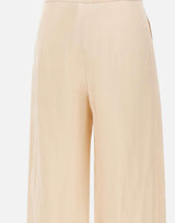 Pantaloni crop in tela ramié 2616131012600 060 MAX MARA STUDIO 