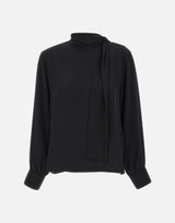 Blusa con sciarpa MF5281T4241 22222 LIU-JO 