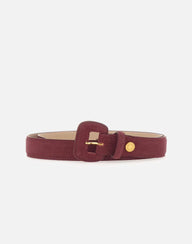 Cintura in pelle scamosciata CNK00973 CMANTIQUERUBY GIANNI CHIARINI 