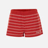 Shorts a righe con logo SH071710326RE33 RUBY SPORTY & RICH 