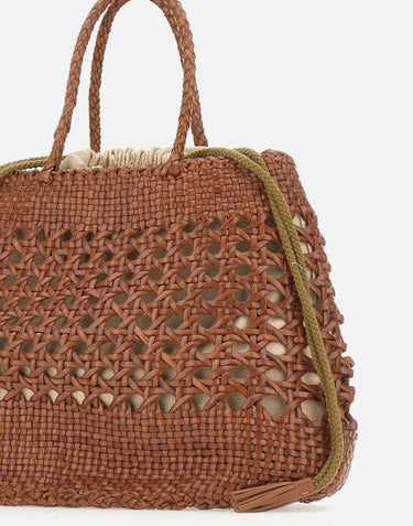 Borsa a mano "Santa Cano" 8881 TAN DRAGON DIFFUSION 