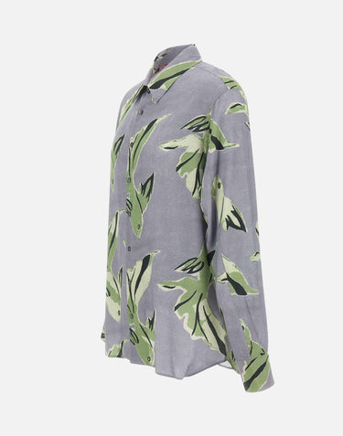 Camicia oversize stampata M1R929ZV02999 59 PAUL SMITH 