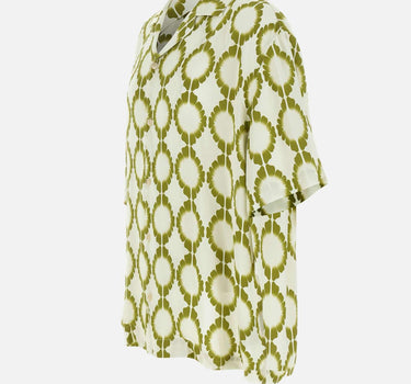 Camicia in viscosa con stampa S6LAMASI076 036 LANEUS 