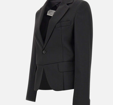 Blazer in viscosa S52BN0143 M35227900 MM6 MAISON MARGIELA 