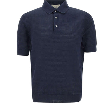 Polo in crêpe di cotone PL1MC CR14T890 FILIPPO DE LAURENTIIS 