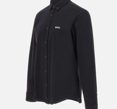 Camicia regular fit in jersey di cotone dinamico 50544795 002 BOSS 