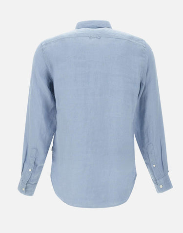 Camicia in lino CFWOSI0113 MRUT337230052 WOOLRICH 