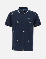 "Full embroidery polo" A35128 07 SUN68 