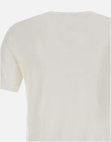T-shirt in lino TSMC JERLINU001 FILIPPO DE LAURENTIIS 