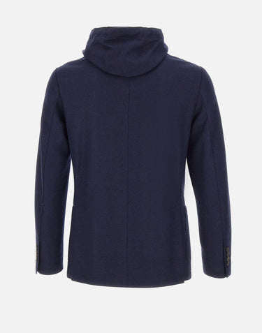 Giacca in lana con pettorina L70GIAF02 JAC2401811 ELEVENTY 