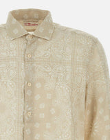 Camicia Pamplona in lino PAMP001 00387H11 MC2 SAINT BARTH 