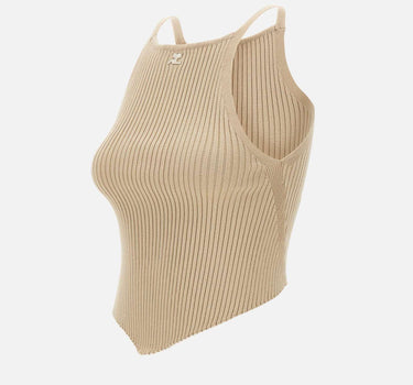 "Signature point rib knit" VESMTO042FI0001 1054 COURREGES 