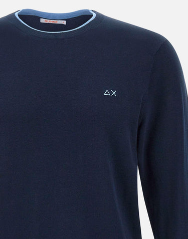 "Sweater neck double rib" K35109 07 SUN68 