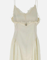 "Satin lace midi dress" 113949 857 ROTATE BIRGER CHRISTENSEN 