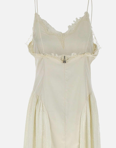 "Satin lace midi dress" 113949 857 ROTATE BIRGER CHRISTENSEN 