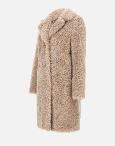 Pelliccia sintetica effetto Teddy GC000503D 124211985 HERNO 