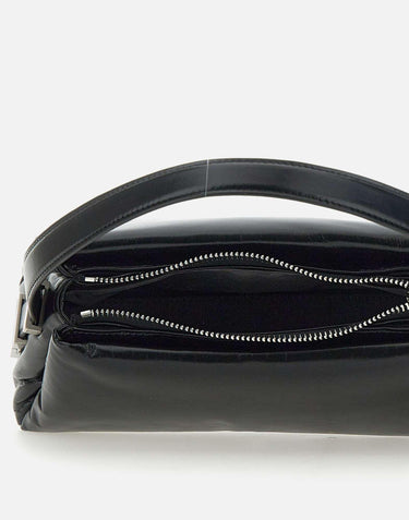 Borsa "Pillow mini" in pelle 24FWB030121001 BLACK OSOI 