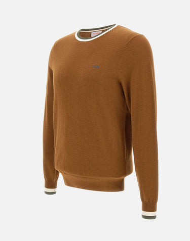 Maglia lana e cotone K45145 93 SUN68 