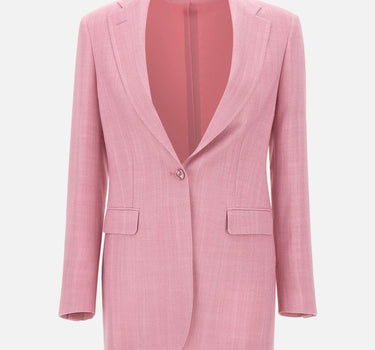 Blazer in viscosa e lyocell JPHEOBE11B 340159EY897 TAGLIATORE 