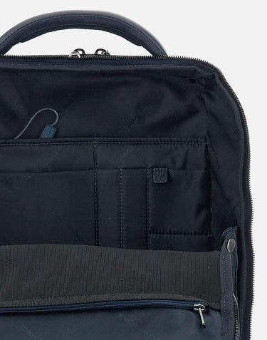 Zaino "S134" in pelle CA6688S134 BLU PIQUADRO 