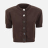 Cardigan in maglia a maniche corte 116186 1667 ROTATE BIRGER CHRISTENSEN 