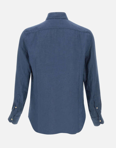 Camicia "Pamplona" in lino PAMP001 00119L MC2 SAINT BARTH 