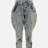 Jeans pinocchietto a palloncino VAQ11P008 BLUE VAQUERA 