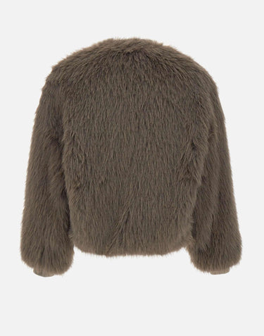 Giacca bomber effetto pelliccia RIJLE001 6025 KAOS 