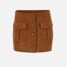 "Suede mini skirt" 21795 515 THE GARMENT 