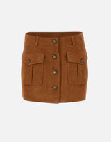 "Suede mini skirt" 21795 515 THE GARMENT 