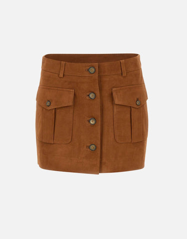 "Suede mini skirt" 21795 515 THE GARMENT 