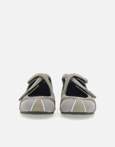 "Nomad" ballerina flat 251WSH00871 MIX062AA084 THE ATTICO 