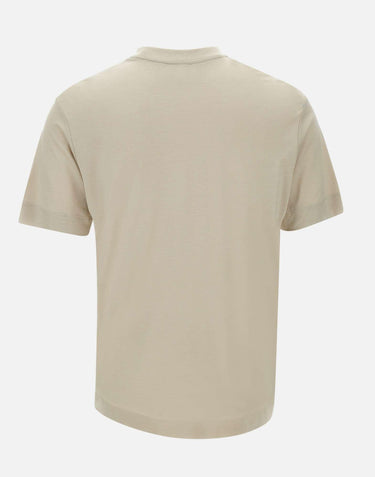 T-shirt in cotone e lyocell EM001070 AF13747U1098 EMPORIO ARMANI 