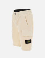 Shorts in broken twill effetto "old" L100018S0004 V0193 STONE ISLAND 